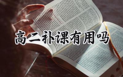 高二补课：真的有用吗？插图