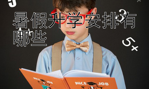 暑假升学安排有哪些，高效利用暑假：提升学习效率的策略插图