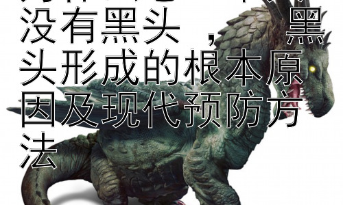 为什么老一辈人没有黑头 ，  黑头形成的根本原因及现代预防方法插图