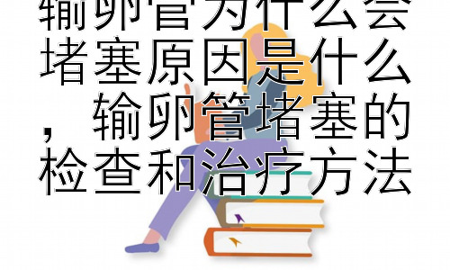 输卵管为什么会堵塞原因是什么，输卵管堵塞的检查和治疗方法插图