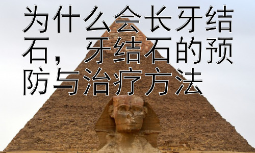 为什么会长牙结石，牙结石的预防与治疗方法插图
