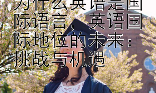 为什么英语是国际语言，英语国际地位的未来：挑战与机遇插图