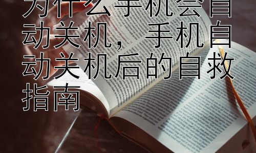 为什么手机会自动关机，手机自动关机后的自救指南插图