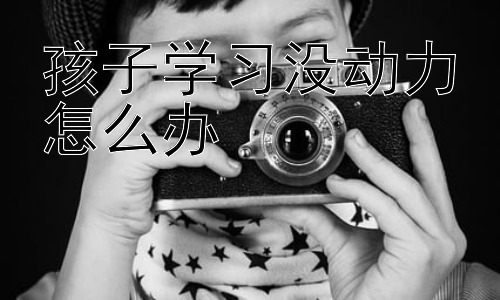 孩子学习没动力怎么办，  从兴趣入手：激发孩子学习的内在动力插图