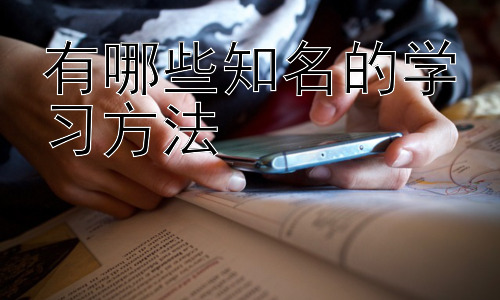 有哪些知名的学习方法，如何根据自身学习风格选择学习方法插图