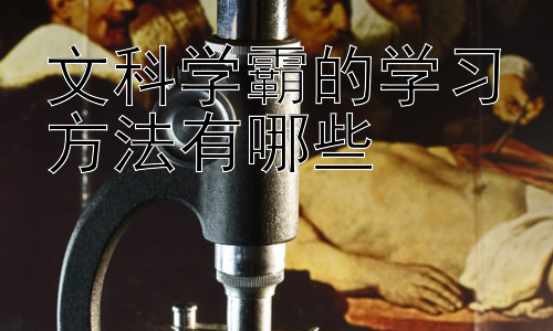 文科学霸的学习方法有哪些，高效文科笔记的制作与运用插图
