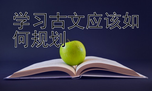学习古文应该如何规划，古文学习中的常见误区及应对策略插图