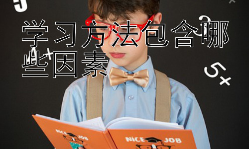 学习方法包含哪些因素，  学习方法的持续改进与反思插图