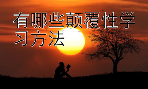 有哪些颠覆性学习方法，  高效学习的个性化策略：量身定制你的学习方案插图