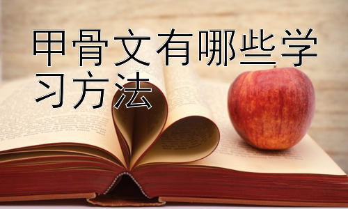甲骨文有哪些学习方法，甲骨文学习中的难点及应对策略插图