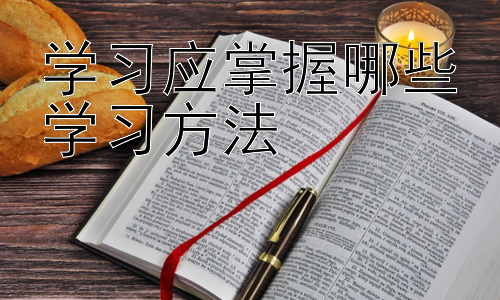 学习应掌握哪些学习方法，高效学习的个性化策略：找到你的学习风格插图