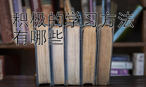 积极的学习方法有哪些，高效学习的技能训练：提升学习效率的策略插图