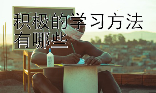积极的学习方法有哪些，  学习方法与个性化学习计划的制定插图