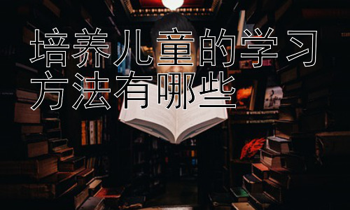 培养儿童的学习方法有哪些， 不同学习风格的应对策略插图