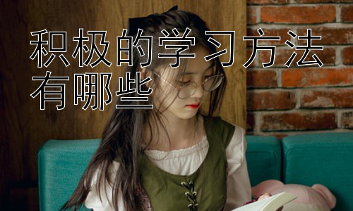积极的学习方法有哪些，  高效学习的误区及应对策略插图