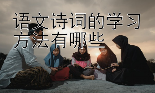 语文诗词的学习方法有哪些，  诗词学习中的常见误区及应对策略插图