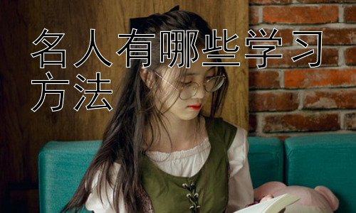 名人有哪些学习方法 ，  不同学习风格与高效学习策略的结合插图