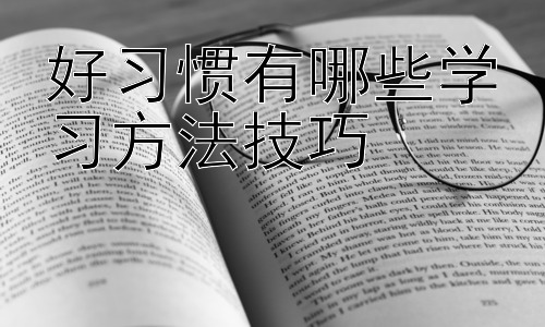 好习惯有哪些学习方法技巧，高效学习的误区与应对策略插图