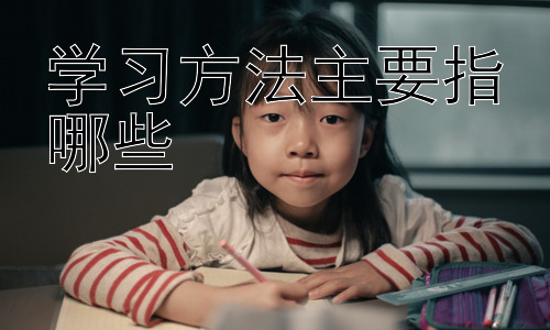 学习方法主要指哪些，  学习方法的个性化调整与持续改进插图