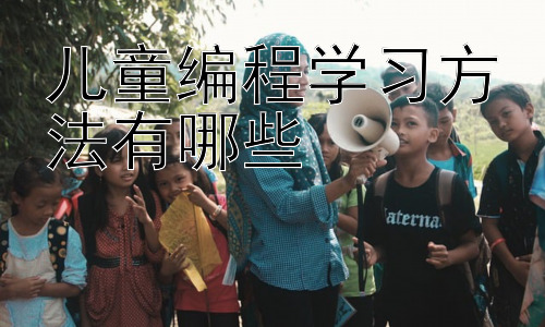 儿童编程学习方法有哪些，  儿童编程学习中的常见误区与应对策略插图