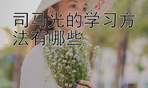 司马光的学习方法有哪些，司马光的学习方法对现代学生学习的启示插图