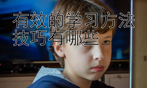 有效的学习方法技巧有哪些，提升学习效率的策略：时间管理与专注力培养插图