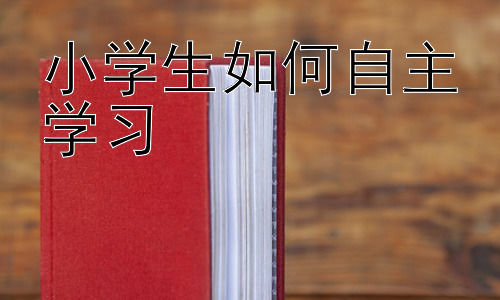 小学生如何自主学习，培养小学生自主学习的家庭环境建设插图