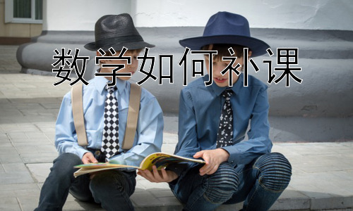 数学如何补课，  提升数学学习效率的策略插图
