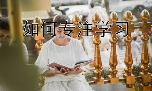 如何专注学习，提升学习专注力的辅助策略插图