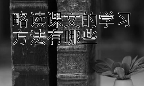 略读课文的学习方法有哪些，提升略读效率的辅助工具和策略插图