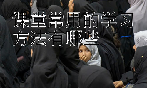 课堂常用的学习方法有哪些，高效课堂学习的个性化策略插图