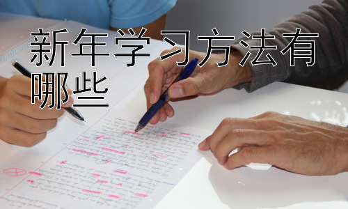 新年学习方法有哪些，  新年学习目标的设定与分解插图