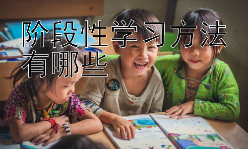 阶段性学习方法有哪些，阶段性学习方法真的适合所有人吗？插图