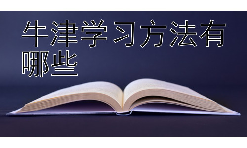 牛津学习方法有哪些， 如何将牛津学习方法应用于日常生活？插图