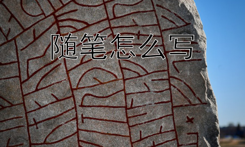 随笔怎么写，随笔的价值：随性与深刻的辩证统一？插图