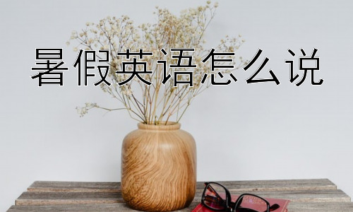 暑假英语怎么说， 为什么暑假对于学生们如此重要？插图