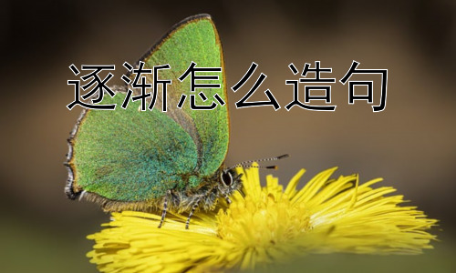 逐渐怎么造句， 逐渐的“渐”：为什么是这个字？插图
