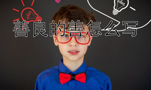 善良的善怎么写， 善良的善可以被滥用吗？插图