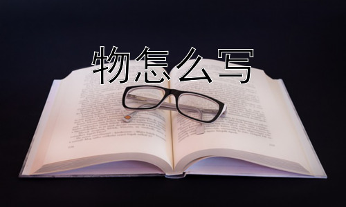物怎么写，为什么我们如此执着于“物”？插图