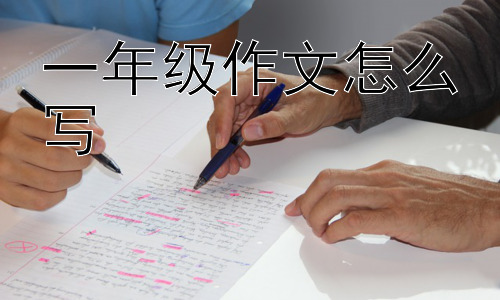 一年级作文怎么写，一年级作文只能写流水账吗？插图