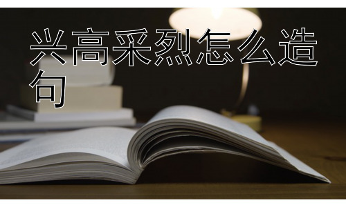 兴高采烈怎么造句，“兴高采烈”一定是好事吗？插图