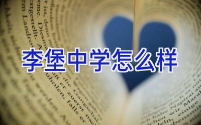李堡中学怎么样插图