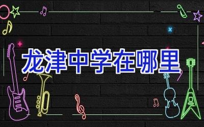 龙津中学在哪里插图