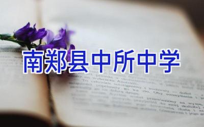 南郑县中所中学插图