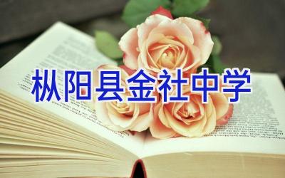 枞阳县金社中学插图