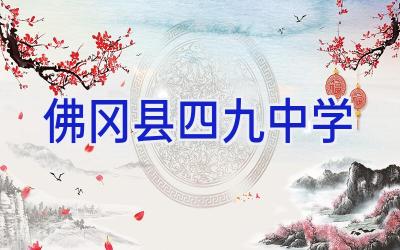 佛冈县四九中学插图
