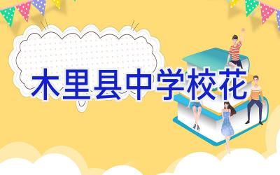 木里县中学校花