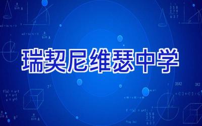 瑞契尼维瑟中学插图