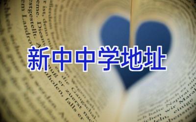 新中中学地址插图