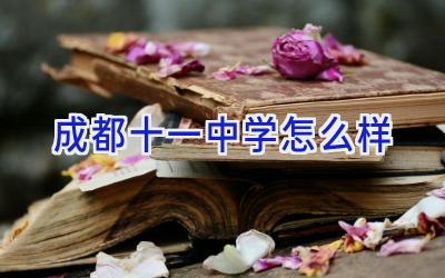 成都十一中学怎么样插图